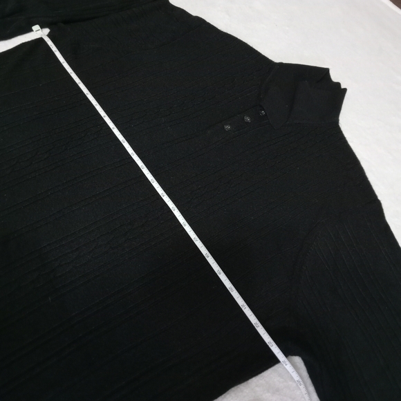 Dockers Black Collared Crew Neck Super Soft Knit Sweater Men's size XXL - Picture 11 of 11